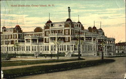 Hotel Shelburne, Coney Island New York Postcard Postcard