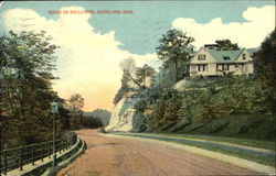 Scene On Boulevard Postcard