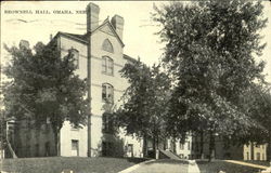 Brownell Hall Omaha, NE Postcard Postcard