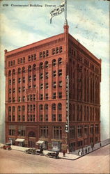 Continental Building Denver, CO Postcard Postcard