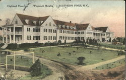 Highland Pines Inn Weymouth Heights Southern Pines, NC Postcard Postcard