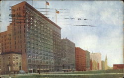 Auditorium Hotel And Annex Chicago, IL Postcard Postcard