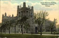 Harper Memorial Building University Of Chicago Illinois Postcard Postcard