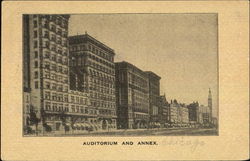 Auditorium And Annex Postcard