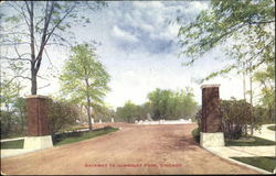 Gateway To Humboldt Park Postcard