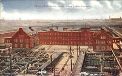 Exchange Building Union Stock Yards Postcard