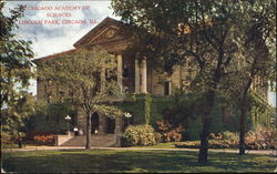 Chicago Academy Of Science, Lincoln Park Postcard