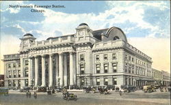 Northwestern Passenger Station Postcard