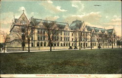 Educational Building, University of Chicago Illinois Postcard Postcard