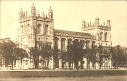 Harper Memorial Library, The University of Chicago Postcard