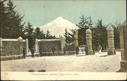 Popocatepetl Desde Pope-Park. Mex Mexico Postcard Postcard