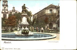 Estatua De La Corregidora Postcard