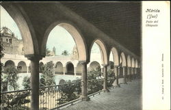 Merida Patio Del Obispado Postcard