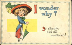 I Wonder Why? Postcard