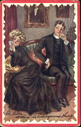 A Little Widow Is A Dangerous Thing Altoona, PA Postcard Postcard