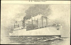 S. S. Southern Cross Boats, Ships Postcard Postcard