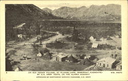 An Old Indian Village, Kluane Lake Yukon Canada Postcard Postcard