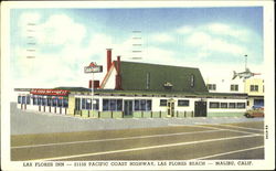 Las Flores Inn, 21150 Pacific Coast Highway, Las Flores Beach Postcard