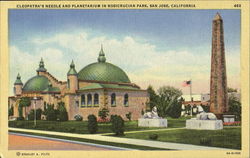 Cleopatra's Needle And Planetarium, Rosicrucian Park Postcard