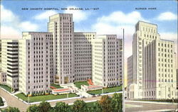 New Charity Hospital Nurses Home Postcard