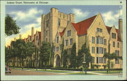 Judson Court, University of Chicago Postcard