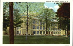 Dunkirk High School Postcard