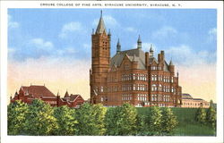 Crouse College Of Fine Arts, Syracuse University Postcard