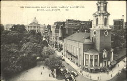 Park Street Church Postcard