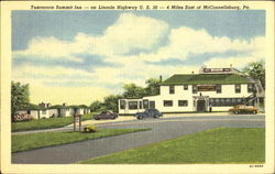 Tuscarora Summit Inn, Lincoln Highway U. S. 30-4 Miles East of McConnellsburg Pennsylvania Postcard Postcard