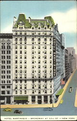 Hotel Martinique, Broadway At 32nd St New York, NY Postcard Postcard