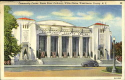 Community Center, Bronx River Parkway Postcard