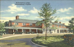 Williamsburg Lodge Postcard