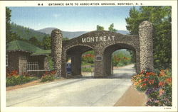 Entrance Gate To Association Grounds Postcard