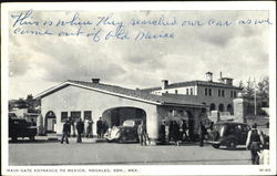 Main Gate Entrance To Mexico Postcard