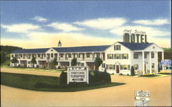 Roof Garden Motel Somerset, PA Postcard Postcard