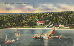 The Yacht Club Panama City, FL Postcard Postcard