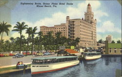 Gray Line Sightseeing Boats Postcard