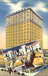 Hotel Floridan Tampa, FL Postcard Postcard