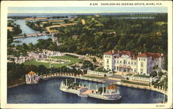 Overlooking Deering Estate Miami, FL Postcard Postcard