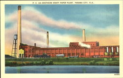 Southern Kraft Paper Plant Postcard