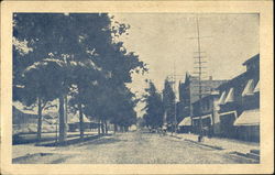 Main Street Honesdale, PA Postcard Postcard