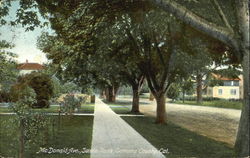 Mcdonald Ave, Sonoma County Postcard