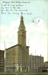 Montgomery Ward Building Postcard