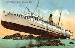 C. P. R. Co's S. S Princess May Sentinel Island, AK Postcard Postcard