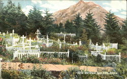 Old Grave Yard Postcard