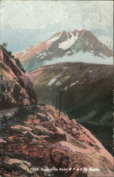 Inspiration Point W. P. & Y. Ry Scenic, AK Postcard Postcard