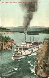 Steamer White Horse Alaska Boats, Ships Postcard Postcard