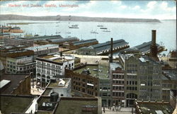 Harbor And Docks Postcard