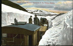 Scene Along Seward Peninsula R. R Nome, AK Postcard Postcard