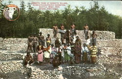 Igorotte Tribe At Igorotte Village Seattle, WA Postcard Postcard